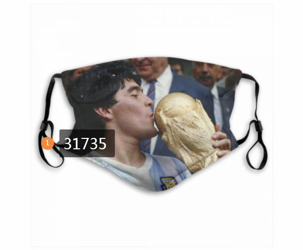 2020 Soccer #24 Dust mask with filter